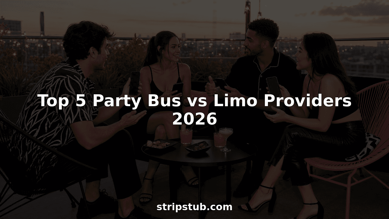 Top 5 Party Bus vs Limo Providers 2026